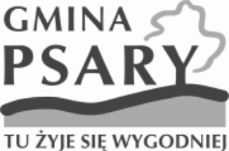 logo Gmina Psary. Tu żyje się wygodniej