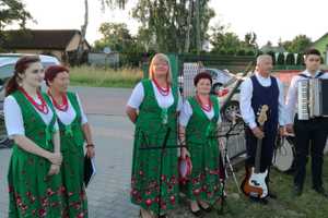 Kapela Gródków na Festiwalu Pieśni i Przyśpiewek Zalotnych, Preczów. Powiększ zdjęcie.